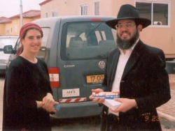 Helping Gaza evacuee