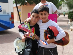 A couple of happy youngsters 