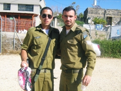 soldiers with mishloach manot