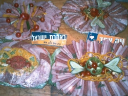 Deli platters for soldiers