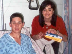 Visiting hospitalized soldiers