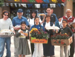 Visiting hospitalized soldiers