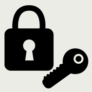 lock and key graphic